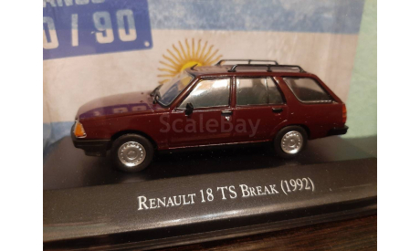 Renault 18 TS Break 1992, масштабная модель, Altaya, scale43