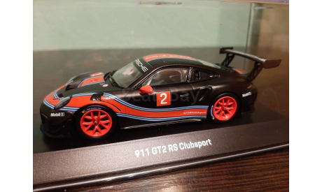 Porsche 911 (991 II) GT2 RS Clubsport, масштабная модель, Spark, 1:43, 1/43