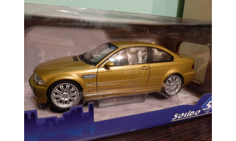 BMW M3 (E46)  2000, масштабная модель, Solido, scale18