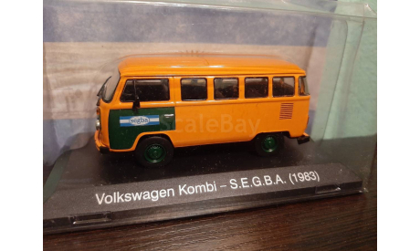 Volkswagen Kombi-S.E.G.B.A. 1983, масштабная модель, Altaya, 1:43, 1/43