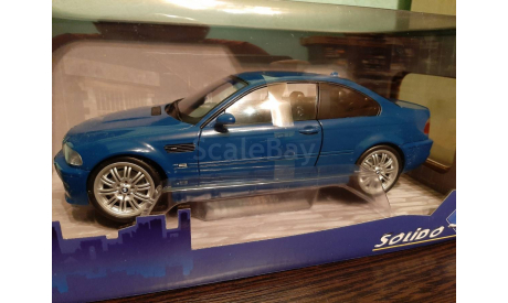 BMW M3 (E46) 2000, масштабная модель, Solido, scale18