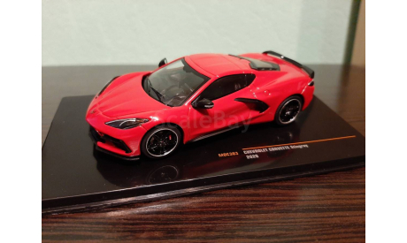 Chevrolet Corvette C8 Stingray 2020, масштабная модель, IXO Road (серии MOC, CLC), scale43