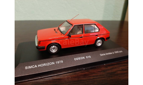 SIMCA HORIZON 1978, масштабная модель, Odeon, scale43