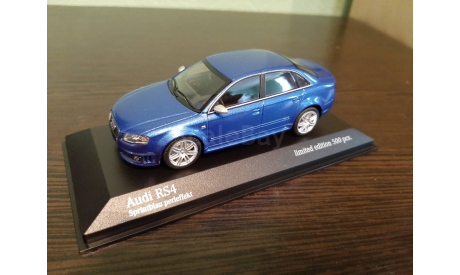 Audi RS4  2004, масштабная модель, Minichamps, scale43