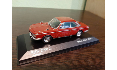 BMW 2000 CS  1967, масштабная модель, Minichamps, scale43