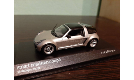 Smart Roadster Coupe 2003, масштабная модель, Minichamps, 1:43, 1/43