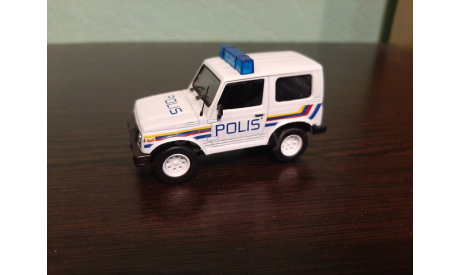 Полицейские Машины Мира №33 Suzuki Samurai, журнальная серия Полицейские машины мира (DeAgostini), Полицейские машины мира, Deagostini, scale43