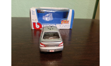 Subaru Impreza, масштабная модель, BBurago, scale43