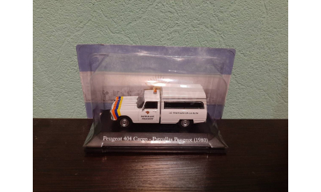 Peugeot 404 Cargo Patrullas 1980, масштабная модель, Altaya, scale43