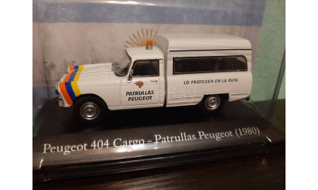 Peugeot 404 Cargo Patrullas 1980, масштабная модель, Altaya, scale43