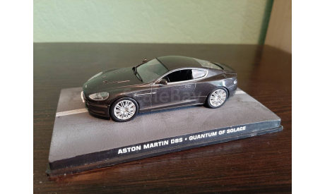 Aston Martin DBS ’Quantum of Solace’, масштабная модель, The James Bond Car Collection (Автомобили Джеймса Бонда), scale43