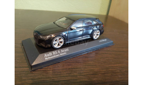 Audi RS 6 Avant 2019, масштабная модель, Minichamps, scale43