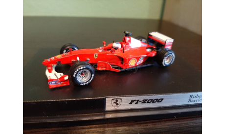 Ferrari F2000, масштабная модель, Hot Wheels Elite, scale43