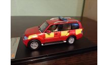 Mitsubishi Pajero Shogun RHD Fire 2010, масштабная модель, Premium X, 1:43, 1/43