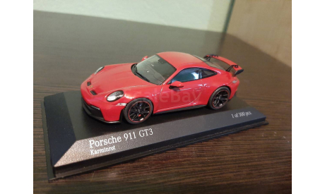 Porsche 911 (992) GT3 2020, масштабная модель, Minichamps, 1:43, 1/43