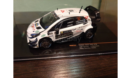 Toyota Yaris WRC #10 Rallye Sweden  2020, масштабная модель, IXO Rally (серии RAC, RAM), scale43