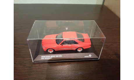 Mercedes 560 SEC C126 AMG Widebody, масштабная модель, Mercedes-Benz, Solido, scale43