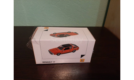 Renault 17 (R17) 1971-1979, масштабная модель, Norev, 1:43, 1/43
