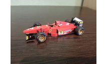Ferrari 412 T1  #27  Alesi, масштабная модель, Mattel Hot Wheels, scale43