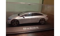Mercedes-Benz EQS (V297) 2021, масштабная модель, Herpa, 1:43, 1/43