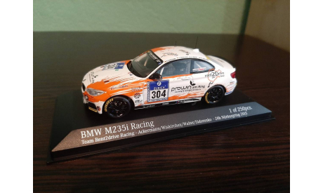 BMW M235i Racing #304 24h Nürburgring 2015, масштабная модель, Minichamps, scale43