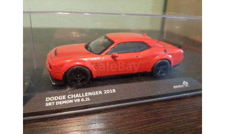 Dodge Challenger SRT Demon V8 6.2L 2018, масштабная модель, Solido, 1:43, 1/43