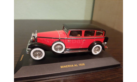 Minerva AL 1930г, масштабная модель, IXO Museum (серия MUS), scale43