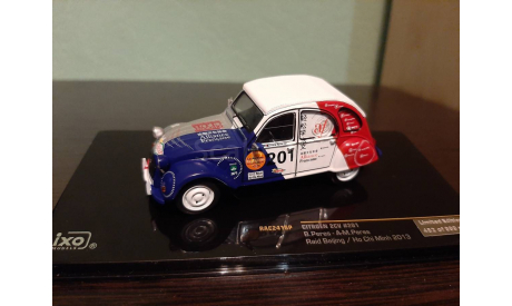 Citroen 2CV #201 Raid Beijing/Ho Chi Minh 2013, масштабная модель, Citroën, IXO Rally (серии RAC, RAM), 1:43, 1/43