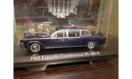 Lincoln Continental SS-100-X 1961, масштабная модель, Greenlight Collectibles, scale43