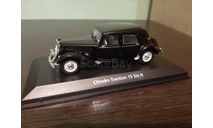 Citroen traction 15 Six H, масштабная модель, Citroën, Norev, 1:43, 1/43