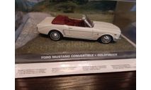 Ford Mustang Convertible ’Goldfinger’, масштабная модель, The James Bond Car Collection (Автомобили Джеймса Бонда), scale43