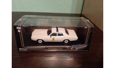 Plymouth Fury 1975 ’Smokey and Bandit’, масштабная модель, Greenlight Collectibles, scale43