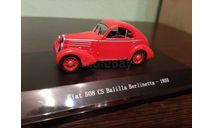 Fiat 508 CS Balilla Berlinetta 1935, масштабная модель, Starline, scale43