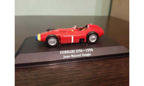 Ferrari D50 #1 1956 Juan Manuel Fangio, масштабная модель, Altaya F1, 1:43, 1/43