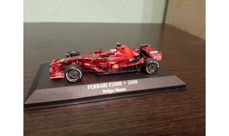 Ferrari F2008 #2 2008 Felipe Massa, масштабная модель, Altaya F1, scale43