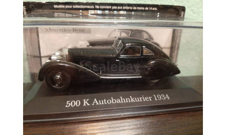 Mercedes-Benz 500K Autobahn-Kurier 1935, масштабная модель, Altaya, 1:43, 1/43