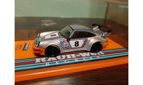 Porsche RWB 964 Rauh Welt Ichiban Boshi Martini, масштабная модель, Tarmac, scale43