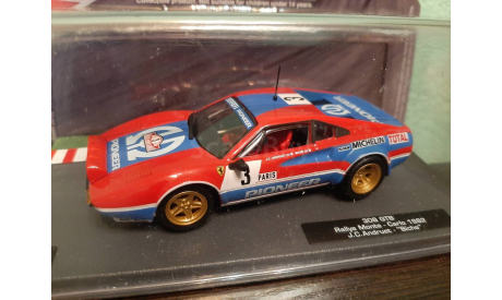 Ferrari 308 GTB #3 Rallye Monte Carlo 1982, масштабная модель, Altaya Rally, scale43