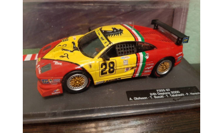 Ferrari F355 GT #28 24h Daytona 2000, масштабная модель, Altaya Rally, scale43