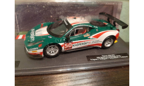 Ferrari 458 GT3 #50 24h Spa 2015, масштабная модель, Altaya Rally, scale43