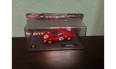 Ferrari Dino 166 P #31 1000 km Nürburgring 1965, масштабная модель, Altaya Rally, scale43