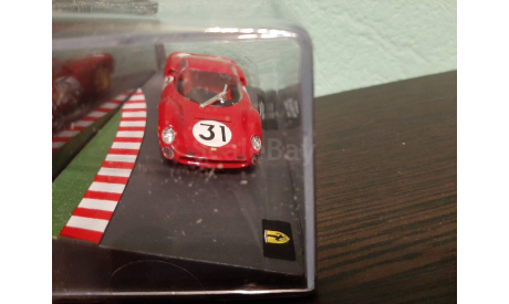 Ferrari Dino 166 P #31 1000 km Nürburgring 1965, масштабная модель, Altaya Rally, scale43