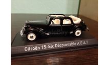 Citroen 15-six Decouvrable  A.E.A.T., масштабная модель, Norev, scale43, Citroën