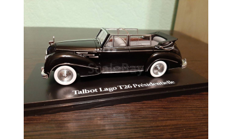 Talbot Lago T26 Presidentalle, масштабная модель, Norev, scale43