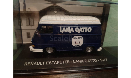 Renault Estafette ’Lana Gatto’ 1979, масштабная модель, Altaya, 1:43, 1/43