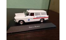 Simca Marly Ambulance, масштабная модель, Atlas, scale43