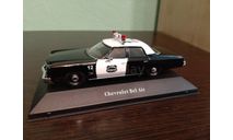 Chevrolet Bel Air ’Police City of Norwich’ 1973, масштабная модель, Atlas, scale43