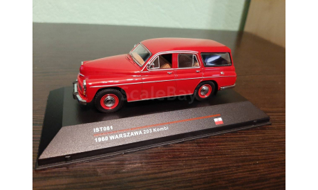 Warszawa 203 Kombi 1960, масштабная модель, IST Models, scale43