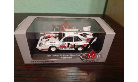 Audi Sport quattro S1 #1 победитель Pikes Peak 1987, масштабная модель, CMR-IXO, scale43