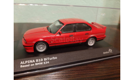 BMW Alpina B10 BiTurbo (E34) 1994, масштабная модель, Solido, 1:43, 1/43